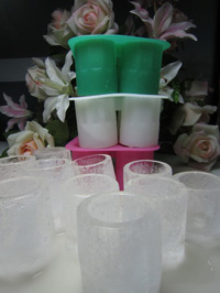 【硅胶冰杯模具】汉川实业生产出 的冰做的杯子,并且是可以吃的杯子!