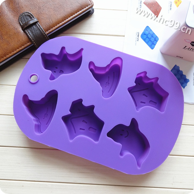 动物紫色硅胶冰格