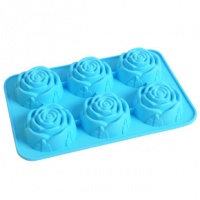 玫瑰花型硅胶冰模