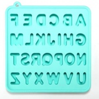 时尚硅胶字母冰格模