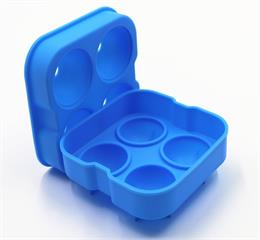 食品级四孔硅胶冰球