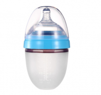 新生儿宽口径硅胶奶瓶