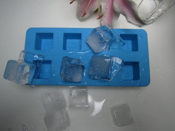 方格子硅胶冰模