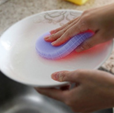 圆形硅胶洗碗刷