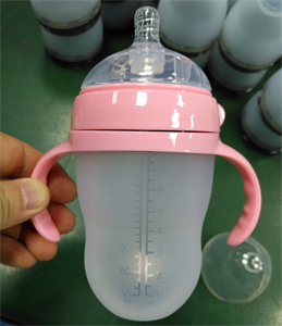 婴儿食品级硅胶奶瓶
