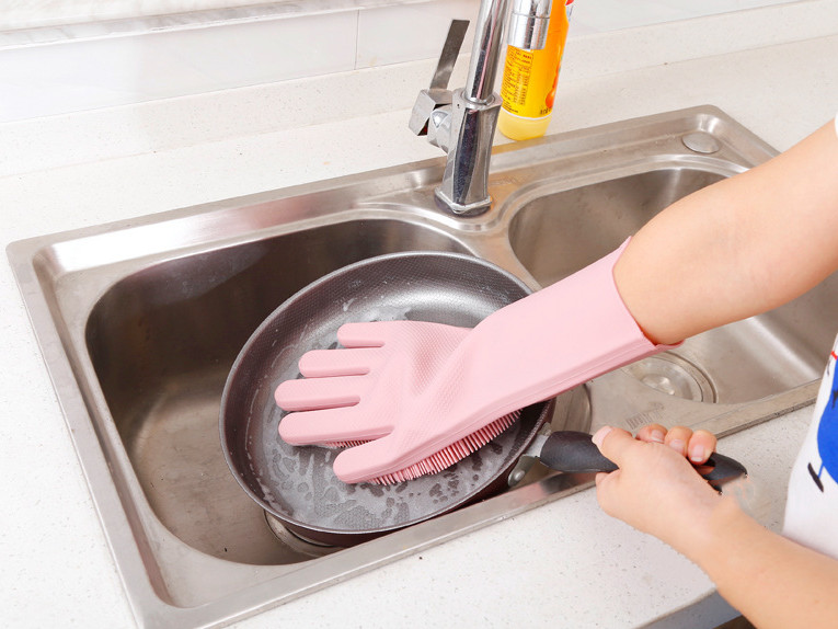 硅胶洗碗手套